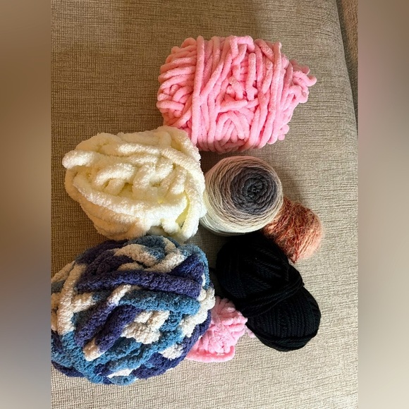 Other - Lot of random leftover yarn